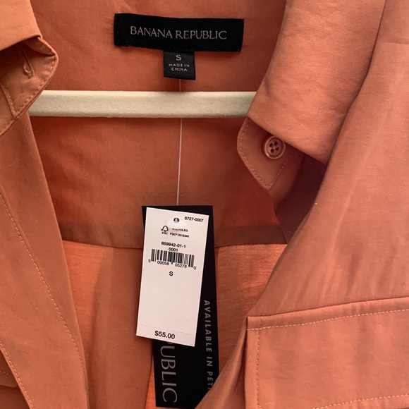 Belted Utility High-Low Shirt - Picture 3 of 4